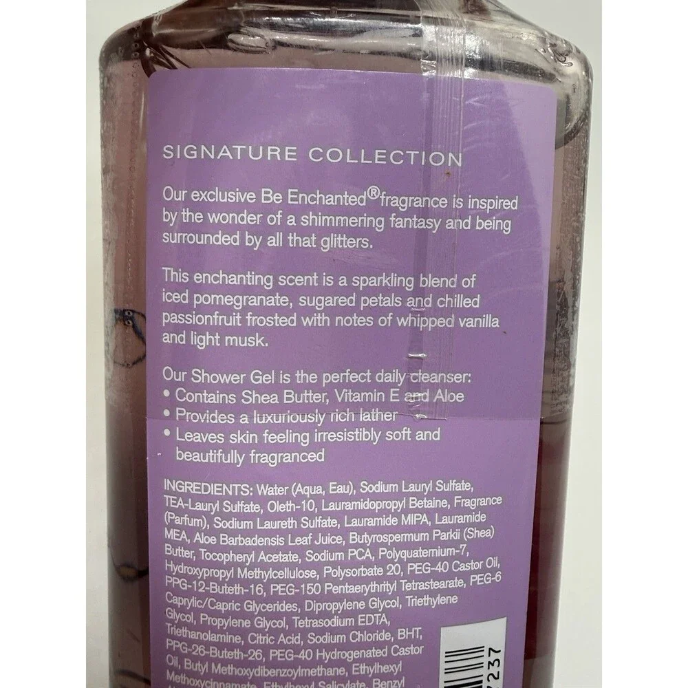Bath & Body Works BE ENCHANTED Shea Vitamin E SHOWER GEL 10FLOZ‎ NEW Original